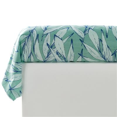 Linge de lit oiseaux et feuillage - BECQUET CRÉATION