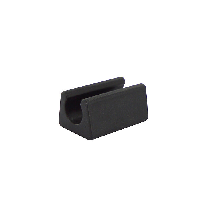 Lot de 4 embouts de protection en plastique noir Interges