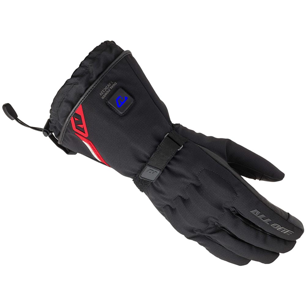 All One - Gants chauffants Arctic Heated Noir