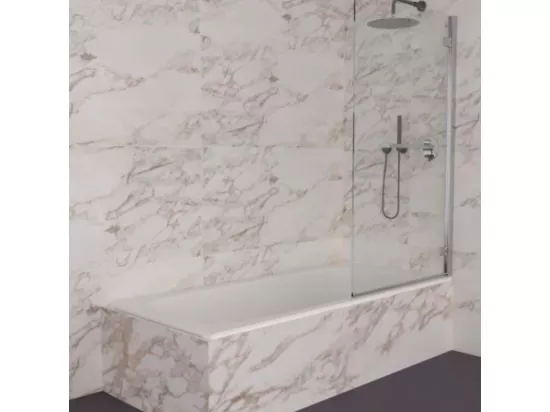 Pare bain semi-pivotant IDEAL STANDARD droit i.Life