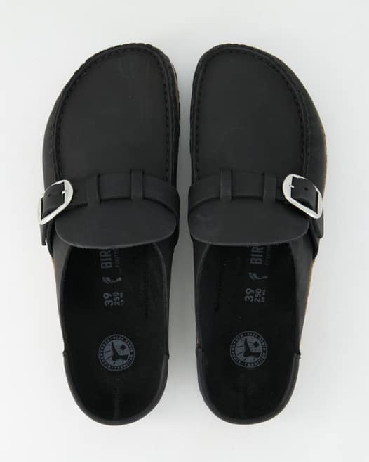 Birkenstock Buckley Pantoletten in Schwarz