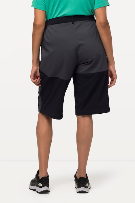 Nordic-Walking-Shorts, wasserabweisend, Zipptaschen