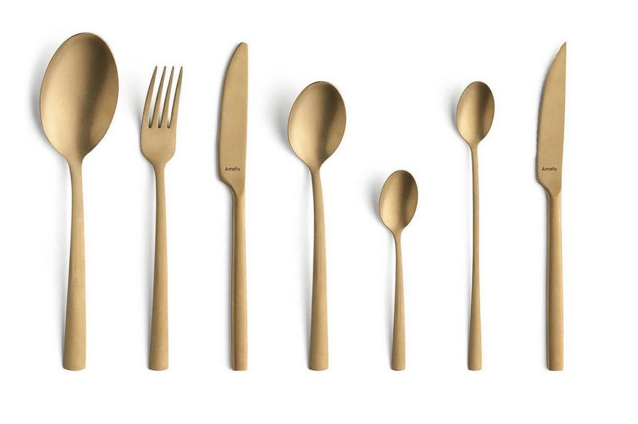 Amefa Manille All You Need 9035 bestekset 42-delig, goud