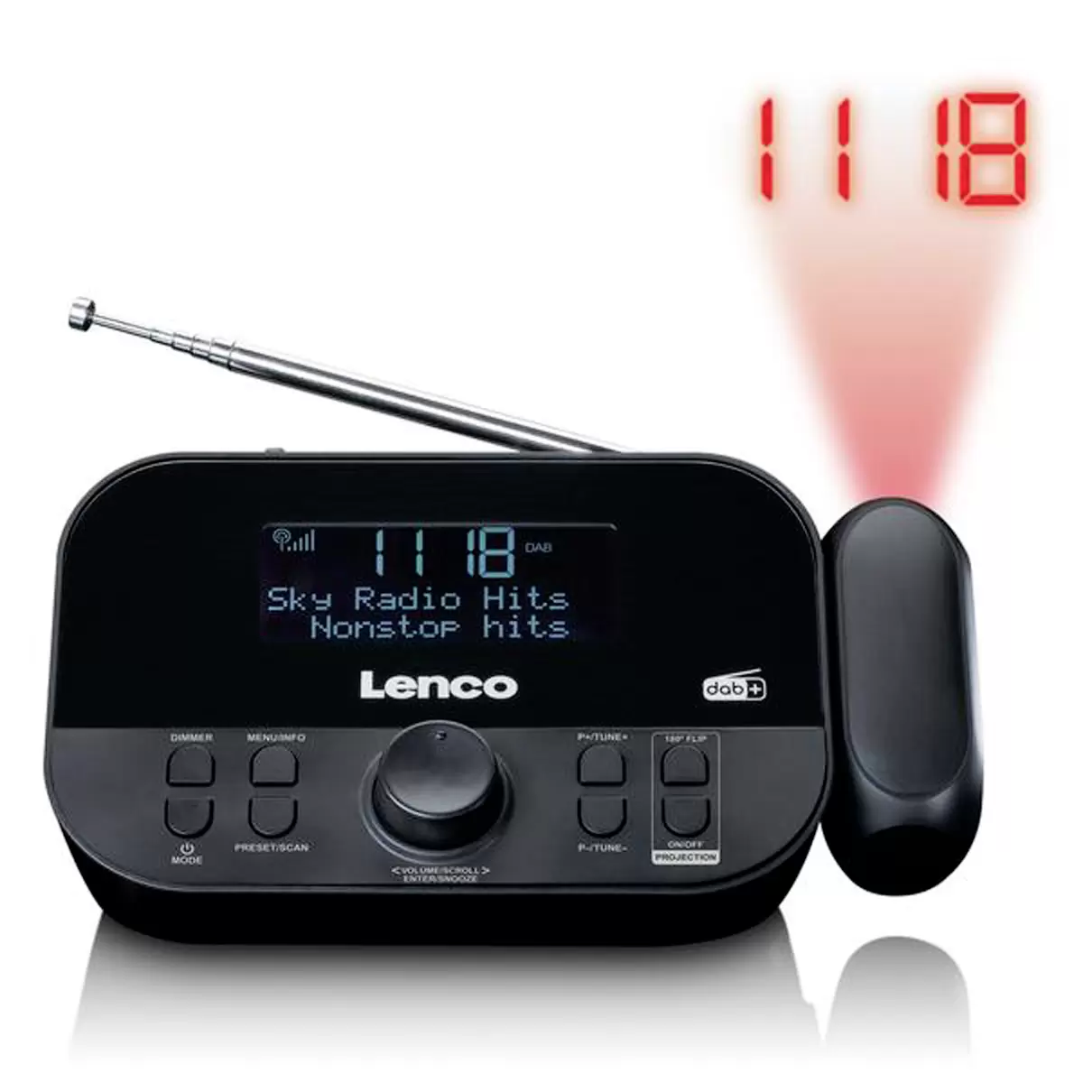 CR-615 RaRadiowecker DAB , FM LENCO