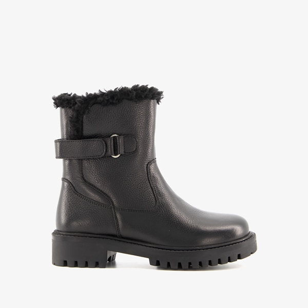 Hush Puppies gevoerde meisjes boots zwart