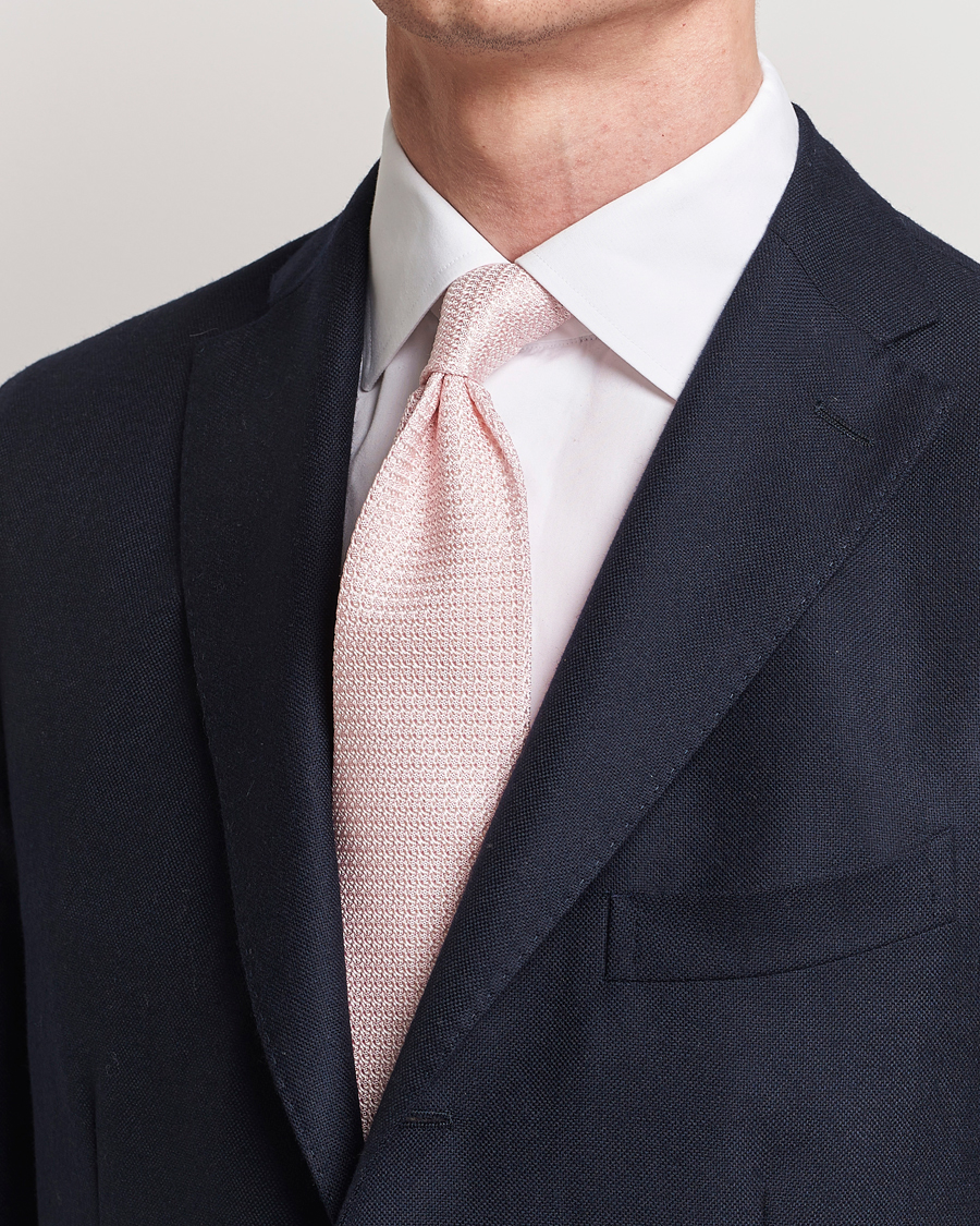 Amanda Christensen Silk Grenadine 8 cm Tie Pink