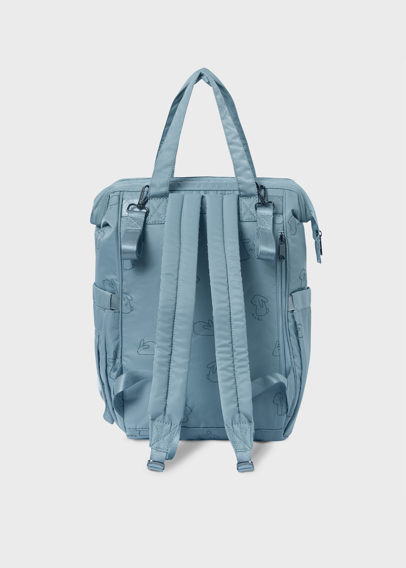 Mochila para bebê e trocador