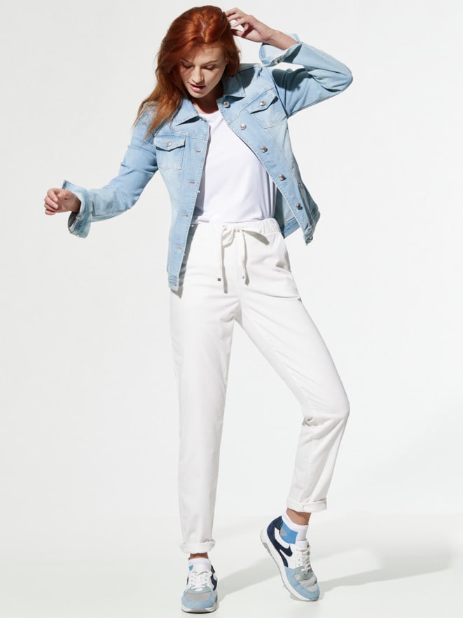 Powerstretch-Jeansjacke