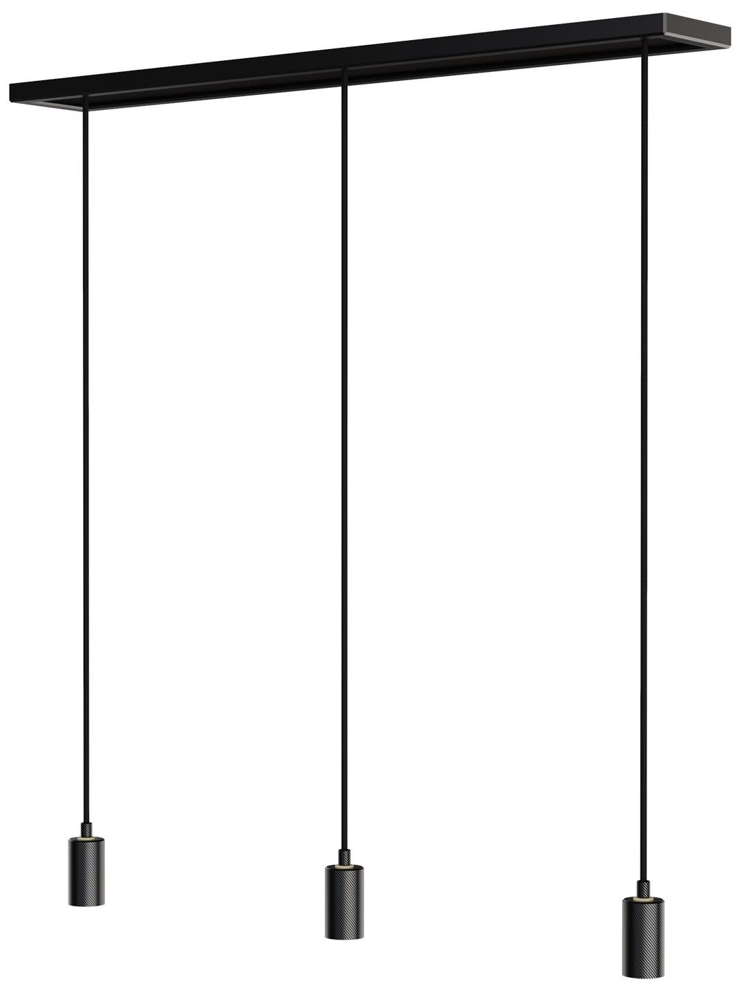 Hanglamp 3-lichts Madox  | SegulaB15 x D2.5 cm