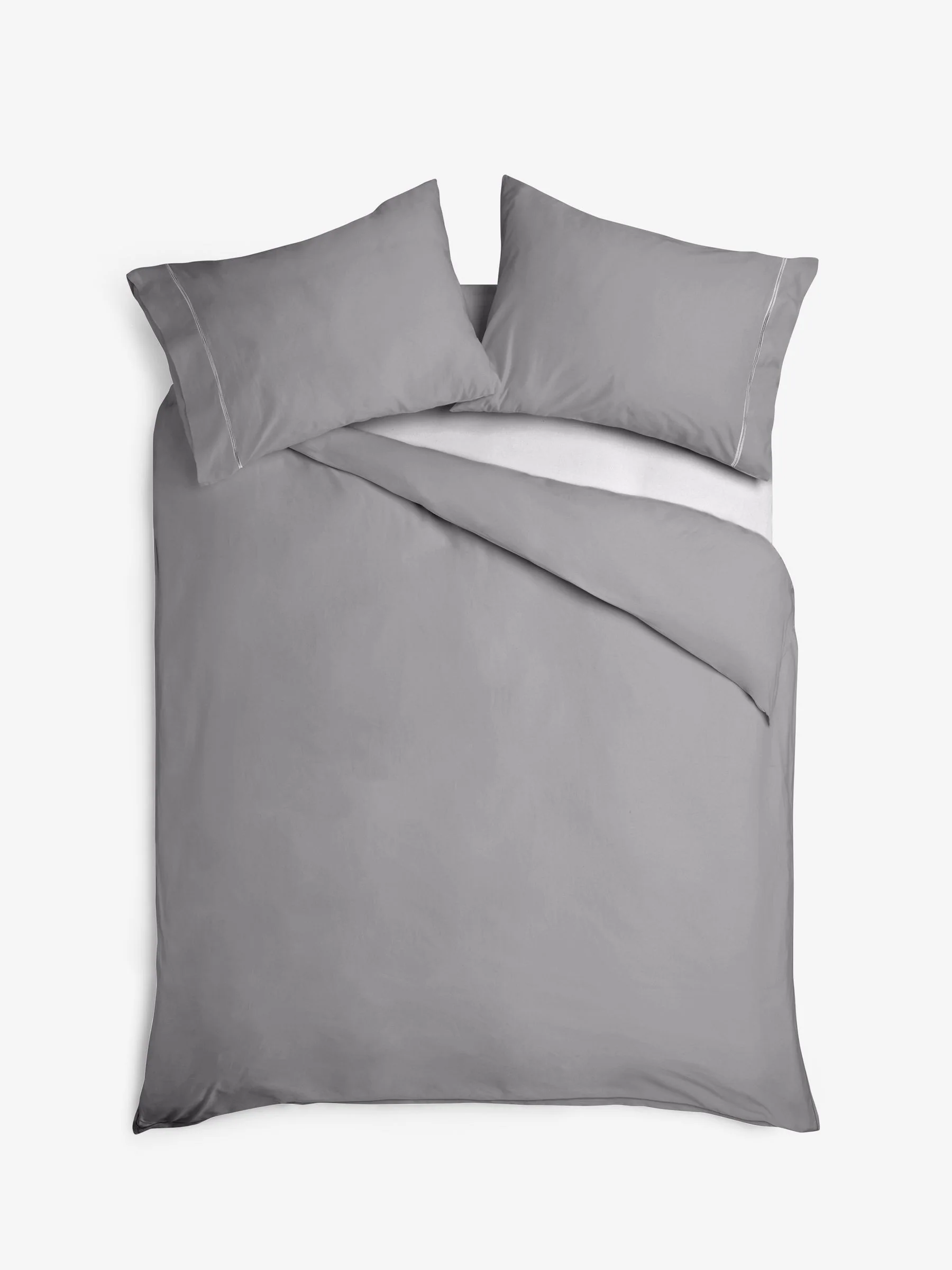 Collection Luxe 600-draads 100% katoensatijnen luxe dekbedovertrek- en kussensloopset