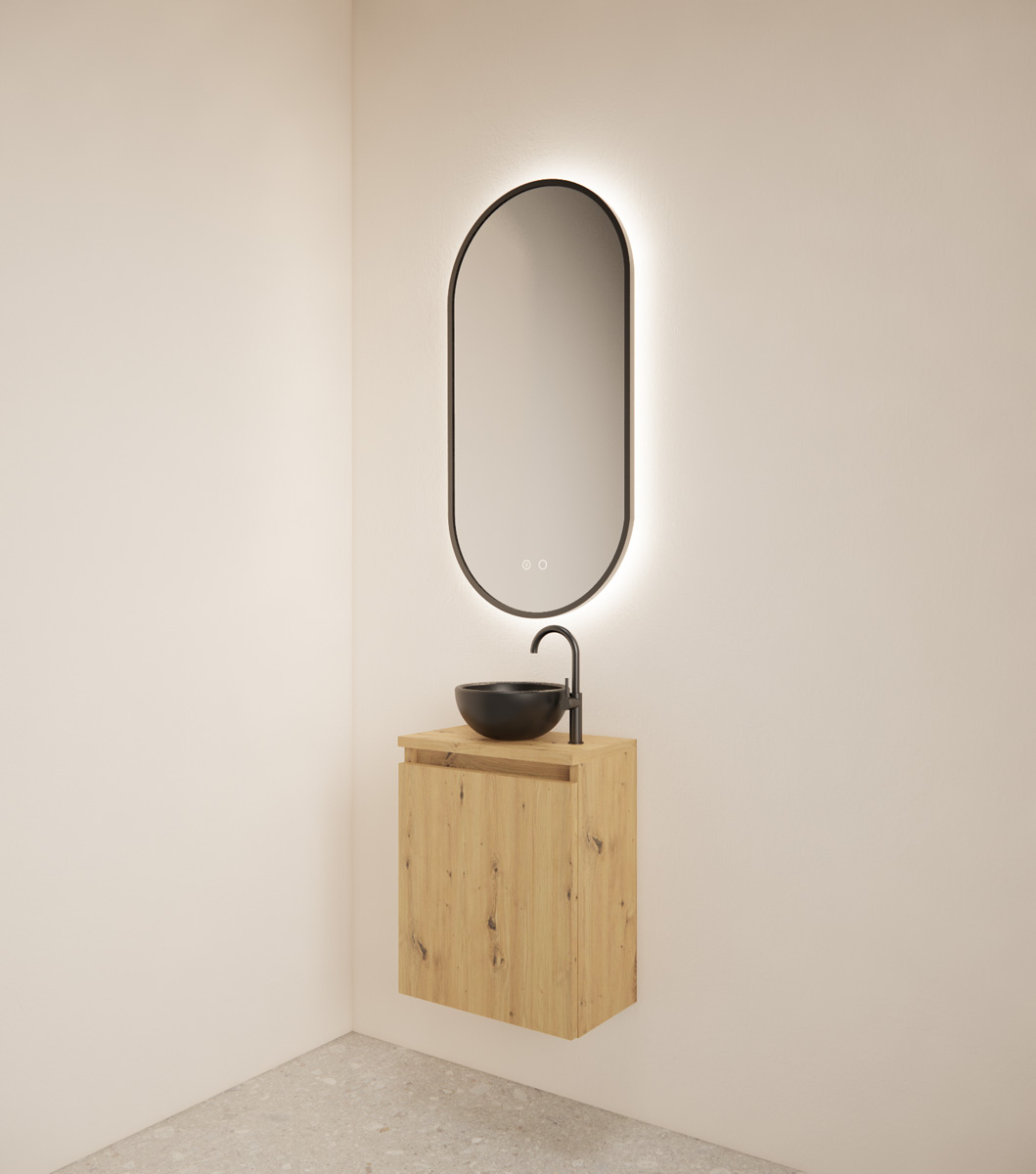 Gliss Design Echo toiletmeubel 40cm evoke eiken