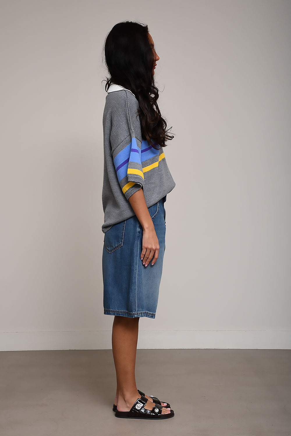Emily tencel denim short