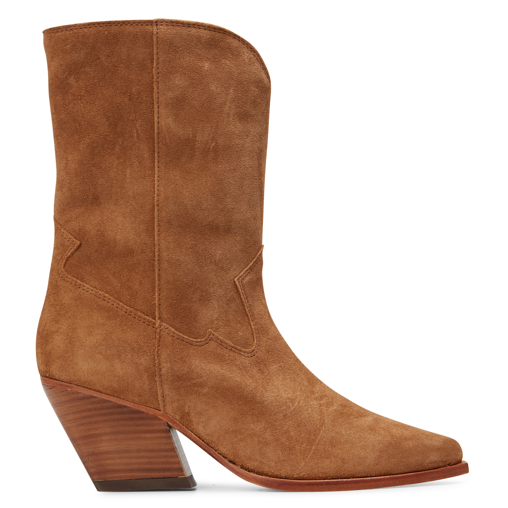 CAZILDA - Bottines en cuir | Marron