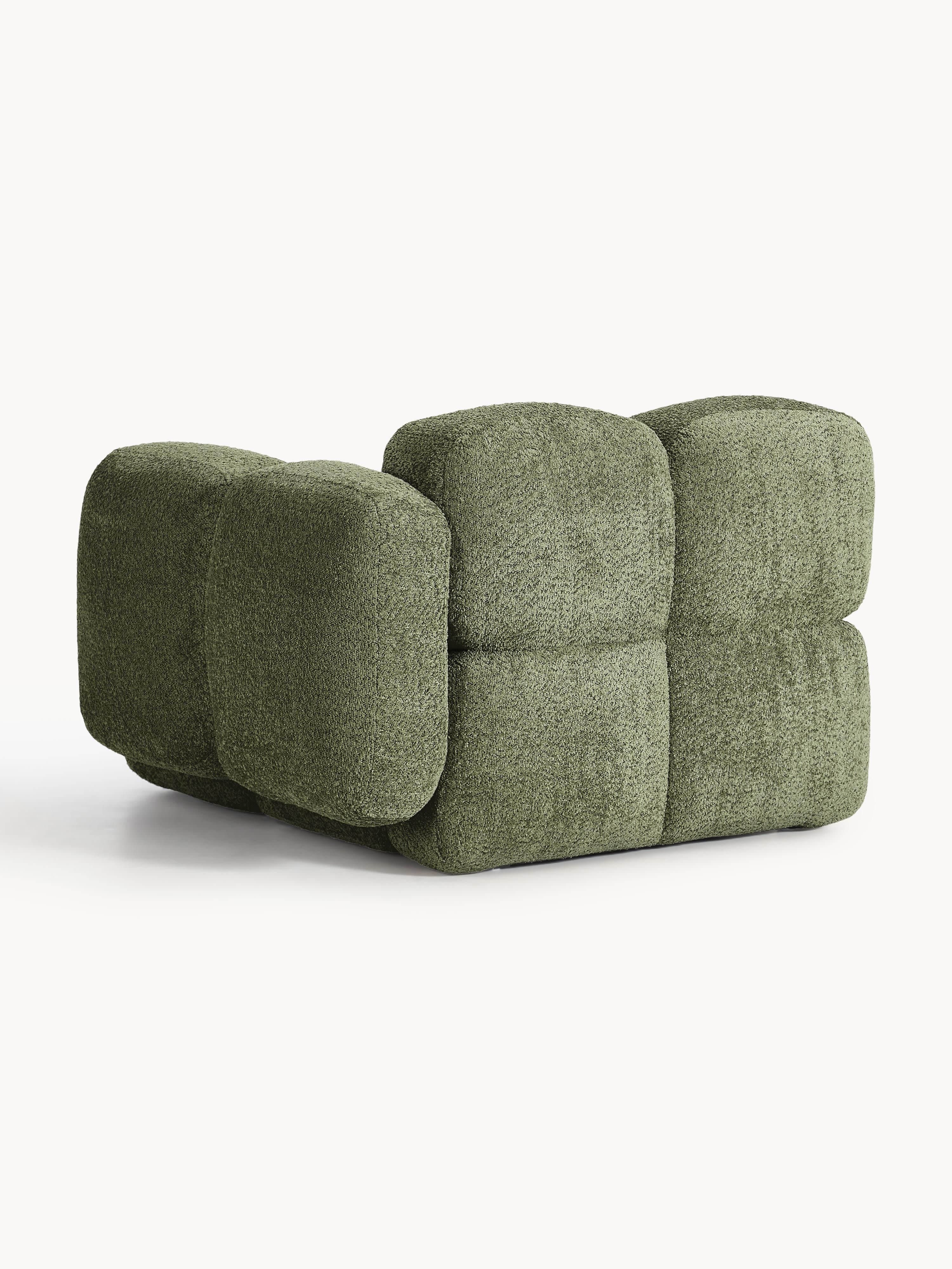 Hoekmodule Tayla van teddy bouclé