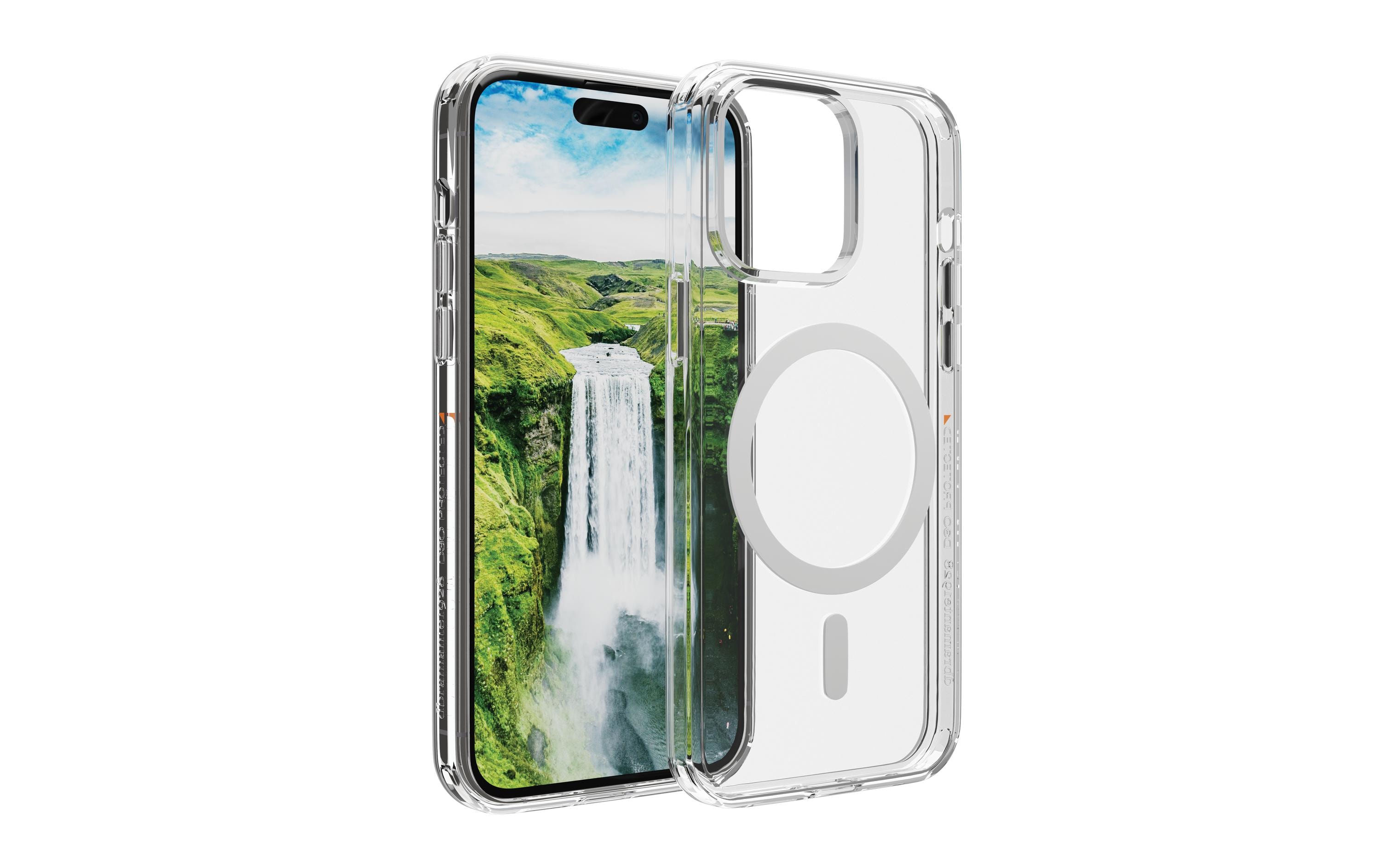 Back Cover Iceland Ultra D3O iPhone 15 Pro TransparentMagSafe-kompatible Schutzhülle mit D3O-Schutz für das Apple iPhone 15 Pro