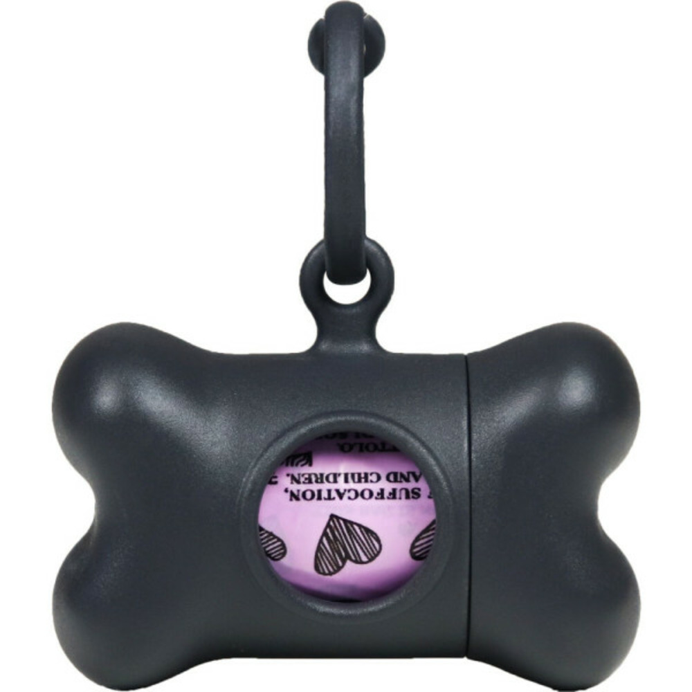 Distributeur de sacs pour animaux domestiques classic 2nd life gris