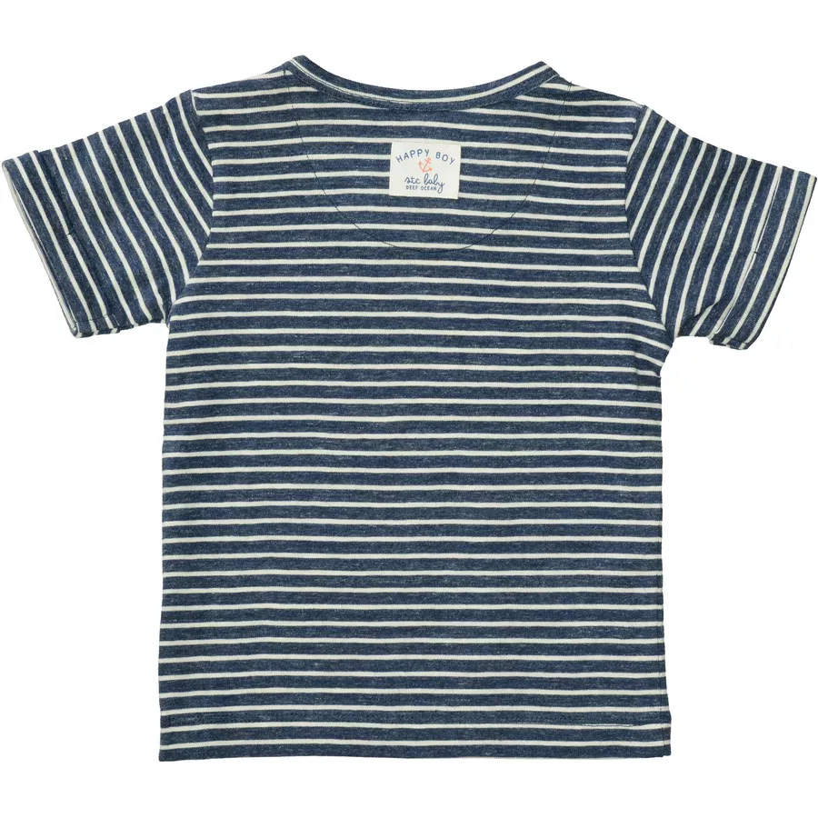 Staccato T-Shirt marine gestreift