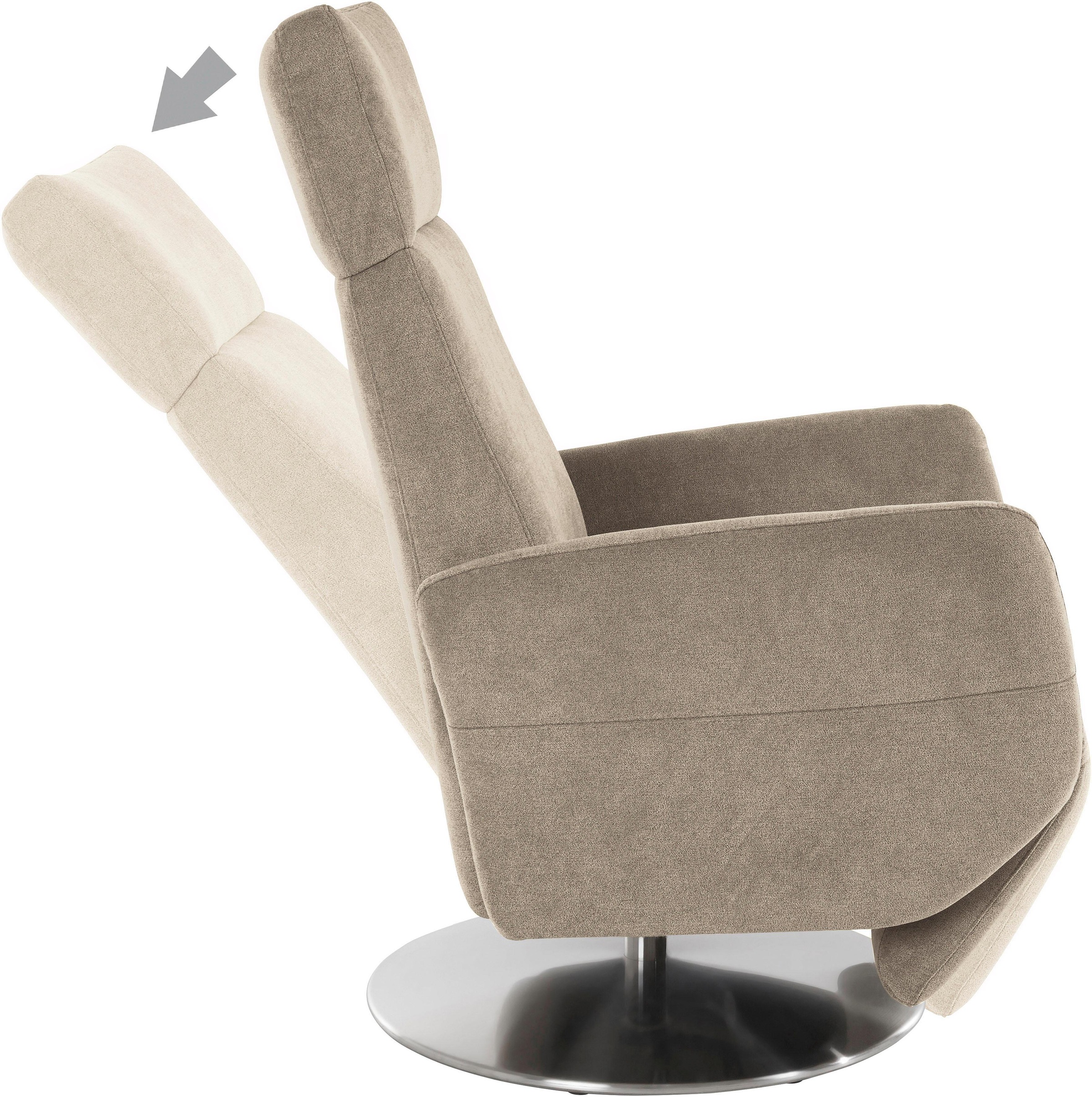 sit&more TV-Sessel »Kobra« manuelle Relaxfunktion