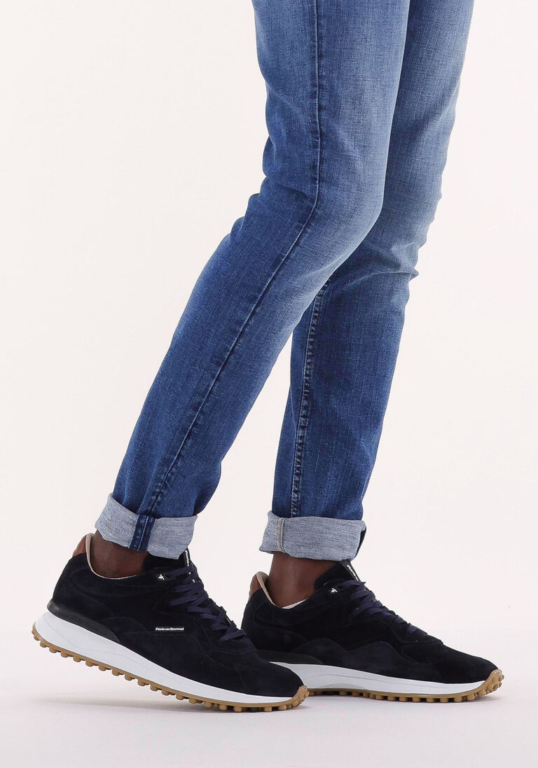 FLORIS VAN BOMMEL blauwe floris van bommel lage sneakers sfm-10082