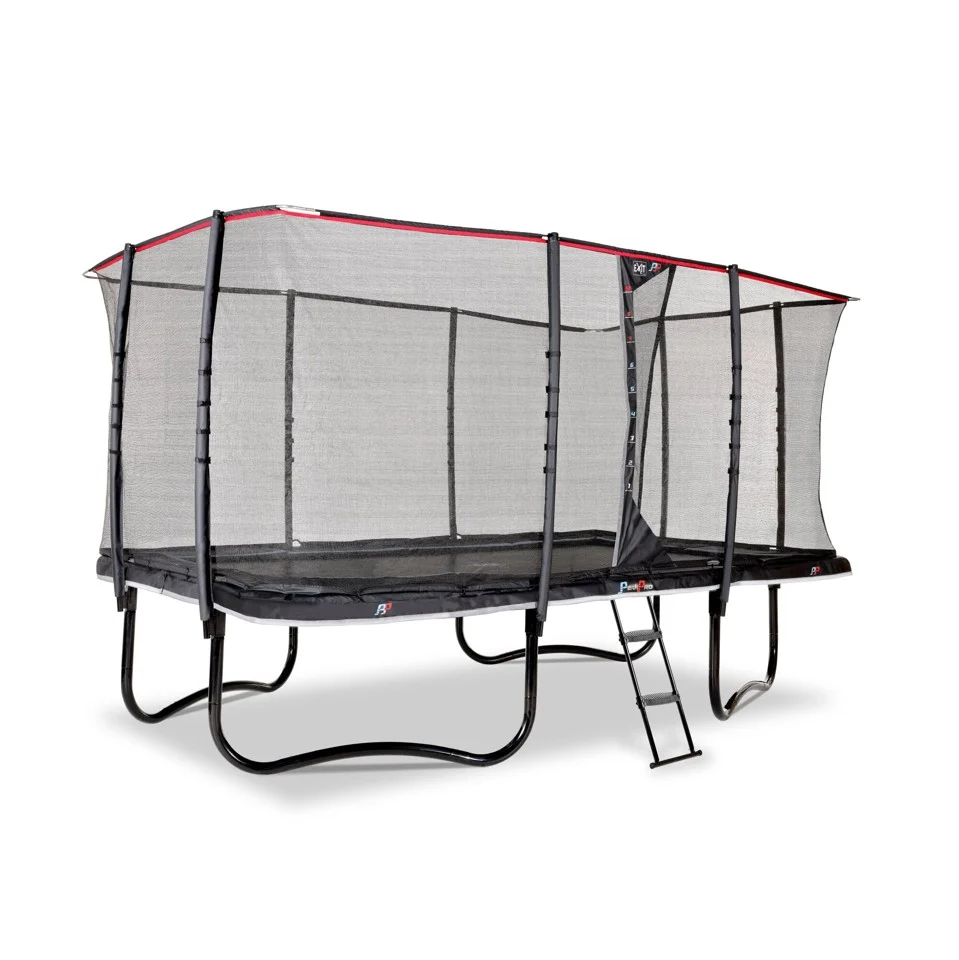 EXIT - PeakPro Trampolin 244x427 cm - Sort