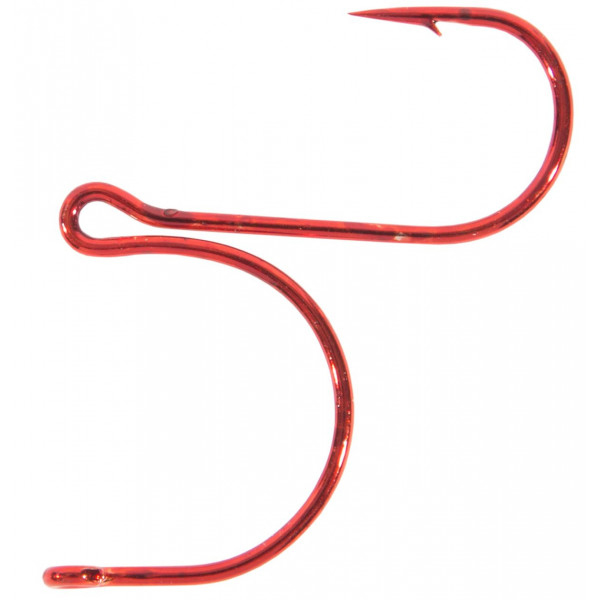 Iron Claw Baitpusher Dropshot Hook Platinum - 8 pcs