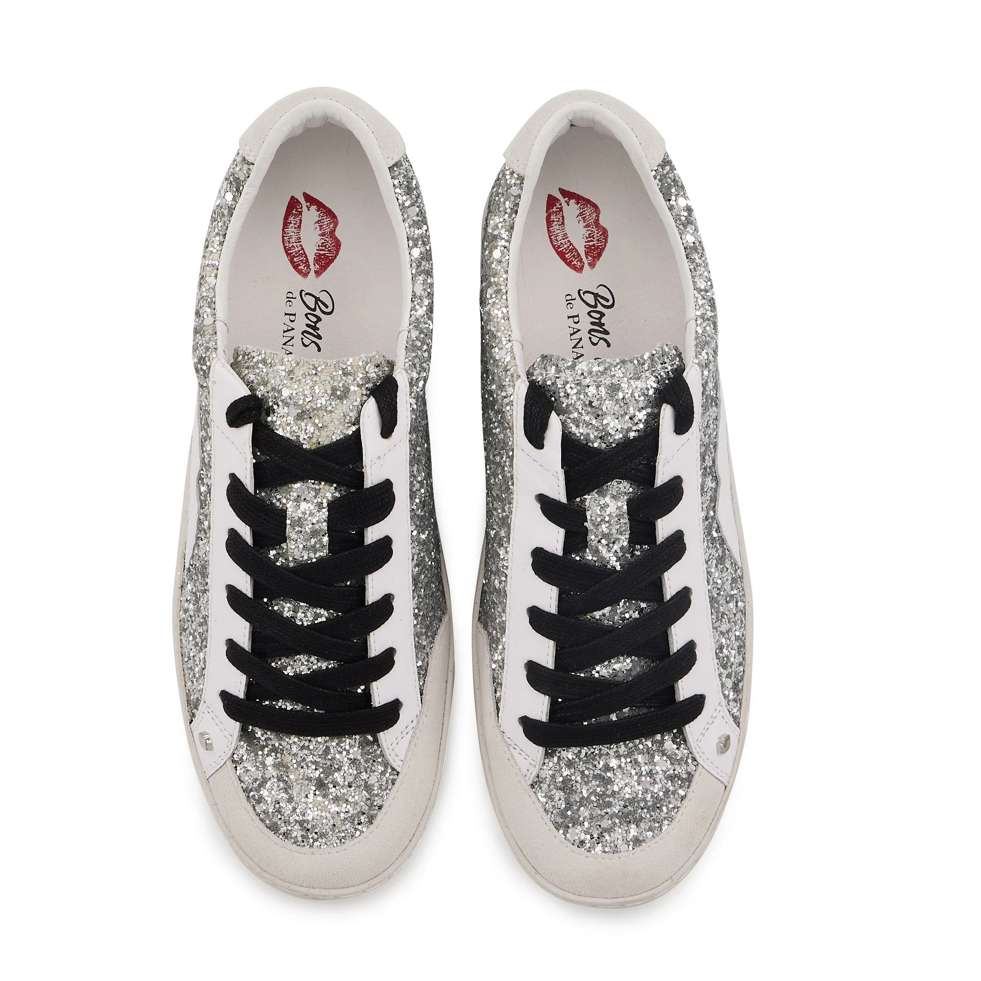 COLETTE - Sneakers en cuir | Argent