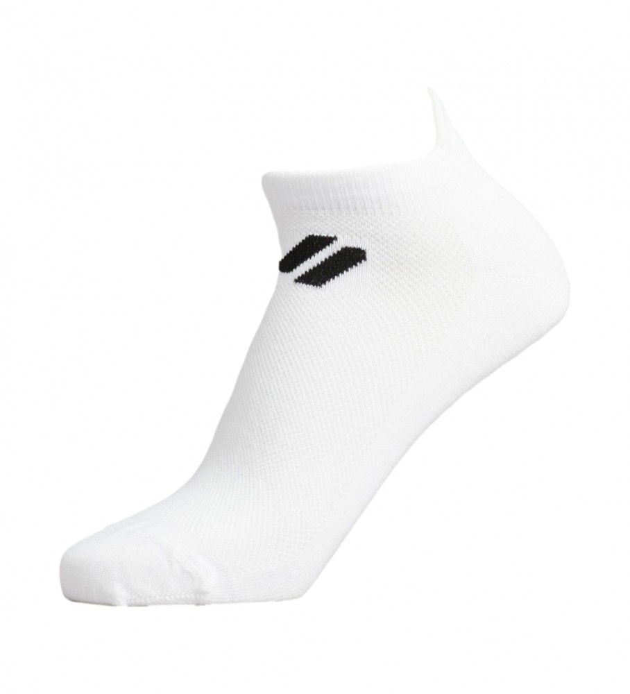 Meias brancas de cano curto Superdry Coolmax