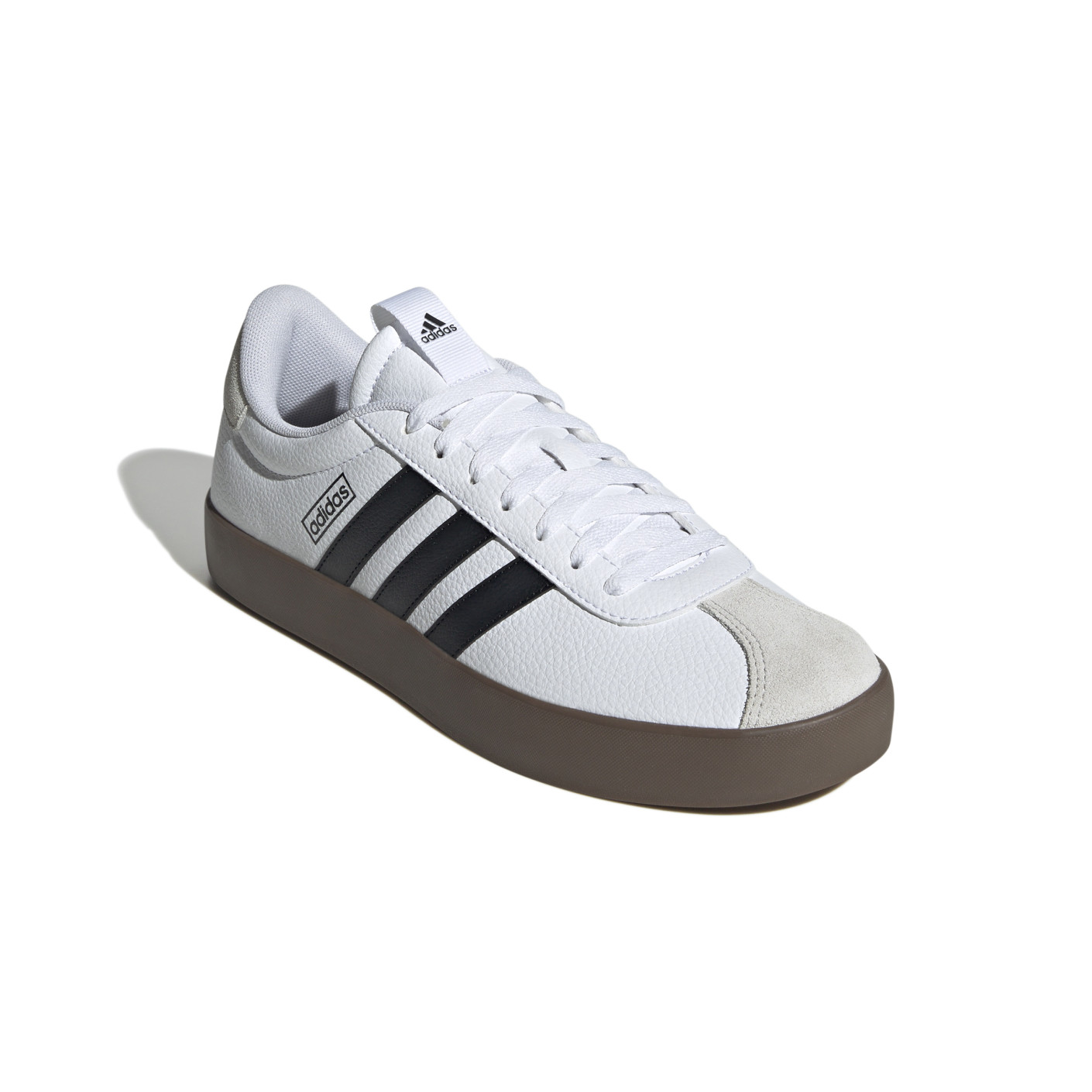 Adidas VL Court 3.0 Sneakers Wit Zwart Bruin