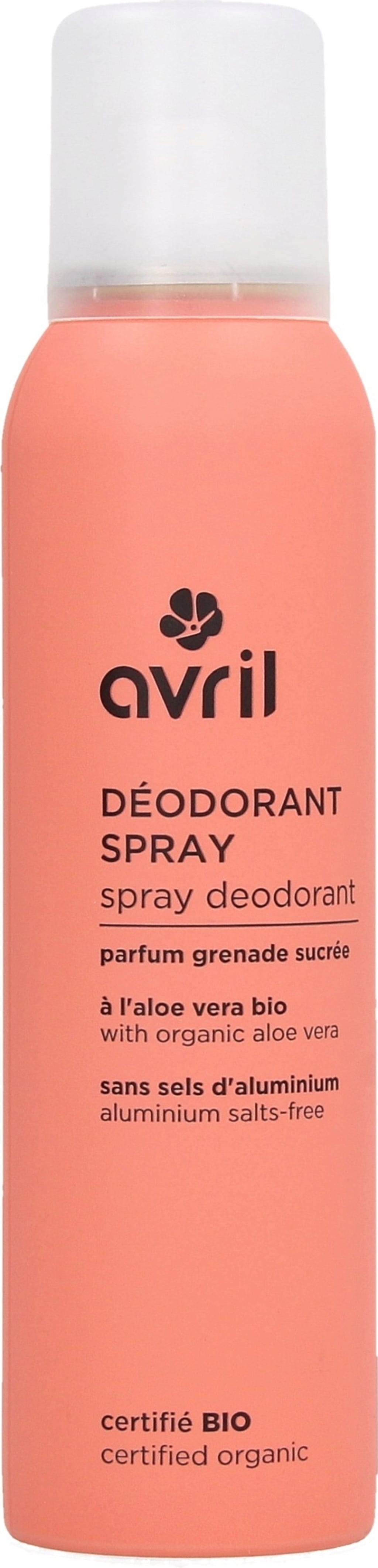 Avril  Deodorant Spray, 150 ml