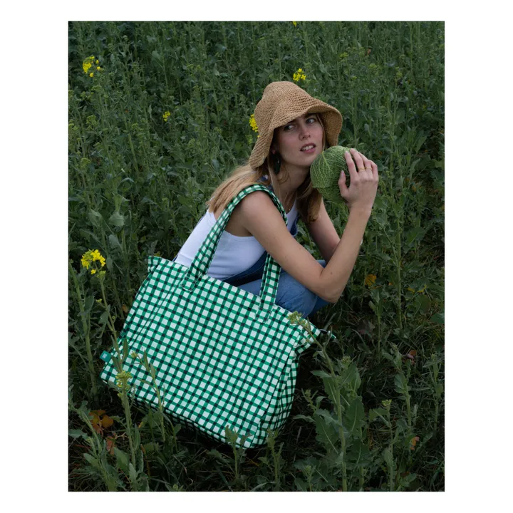 Kabas Sac Maxi avec doublure isotherme | Vert