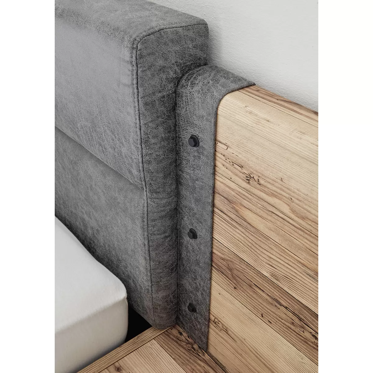 Bettanlage Alicante 180 x 200 graphit,braun