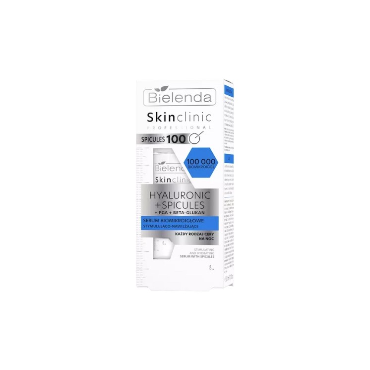Bielenda Skin Clinic Professional Hyaluronic+Spicules biomikroigłowe Serum do twarzy 45 ml