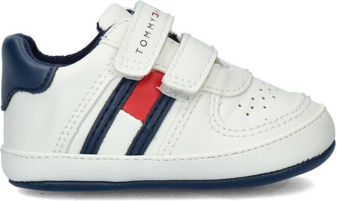 Tommy Hilfiger Kiki baby sneakers wit Jongens Imitatieleer 19