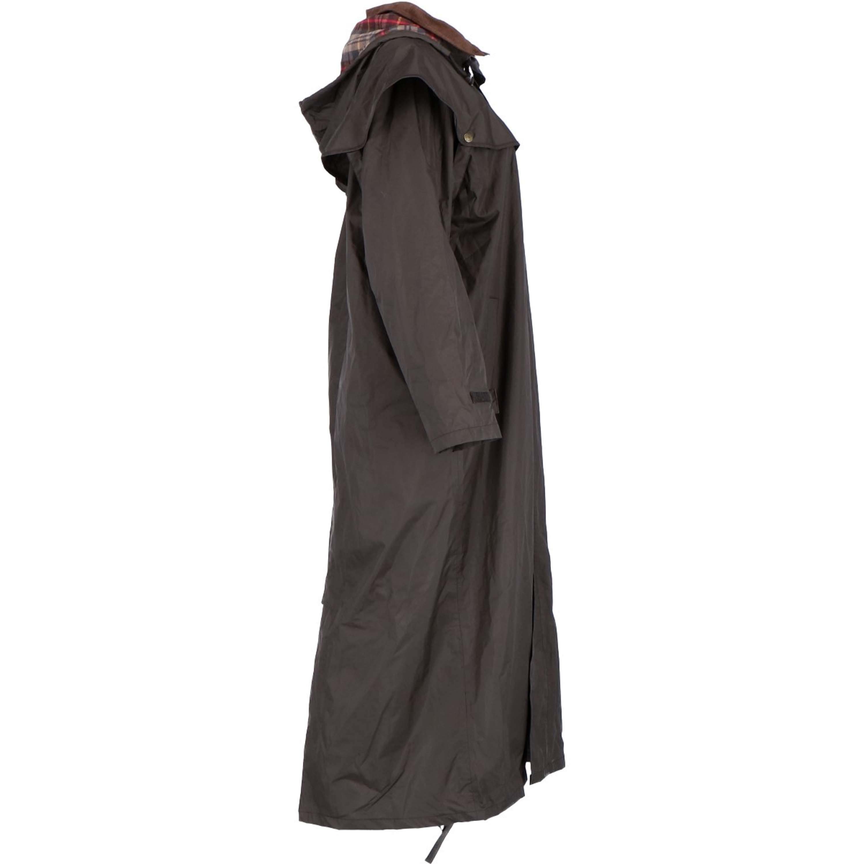 Scippis Black Roo Stockman Coat Bruin