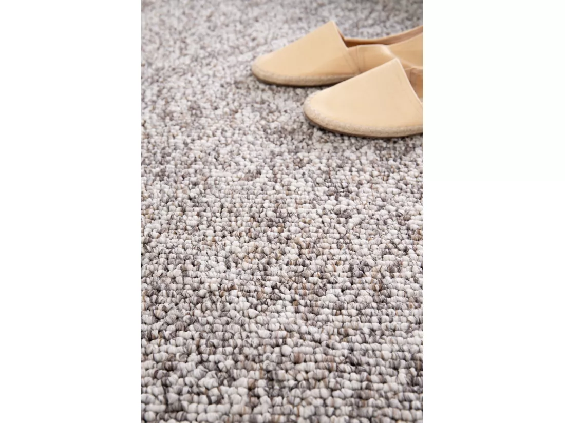 Tapis intérieur - uni - gris - 160 x 230 cm - PETRA
