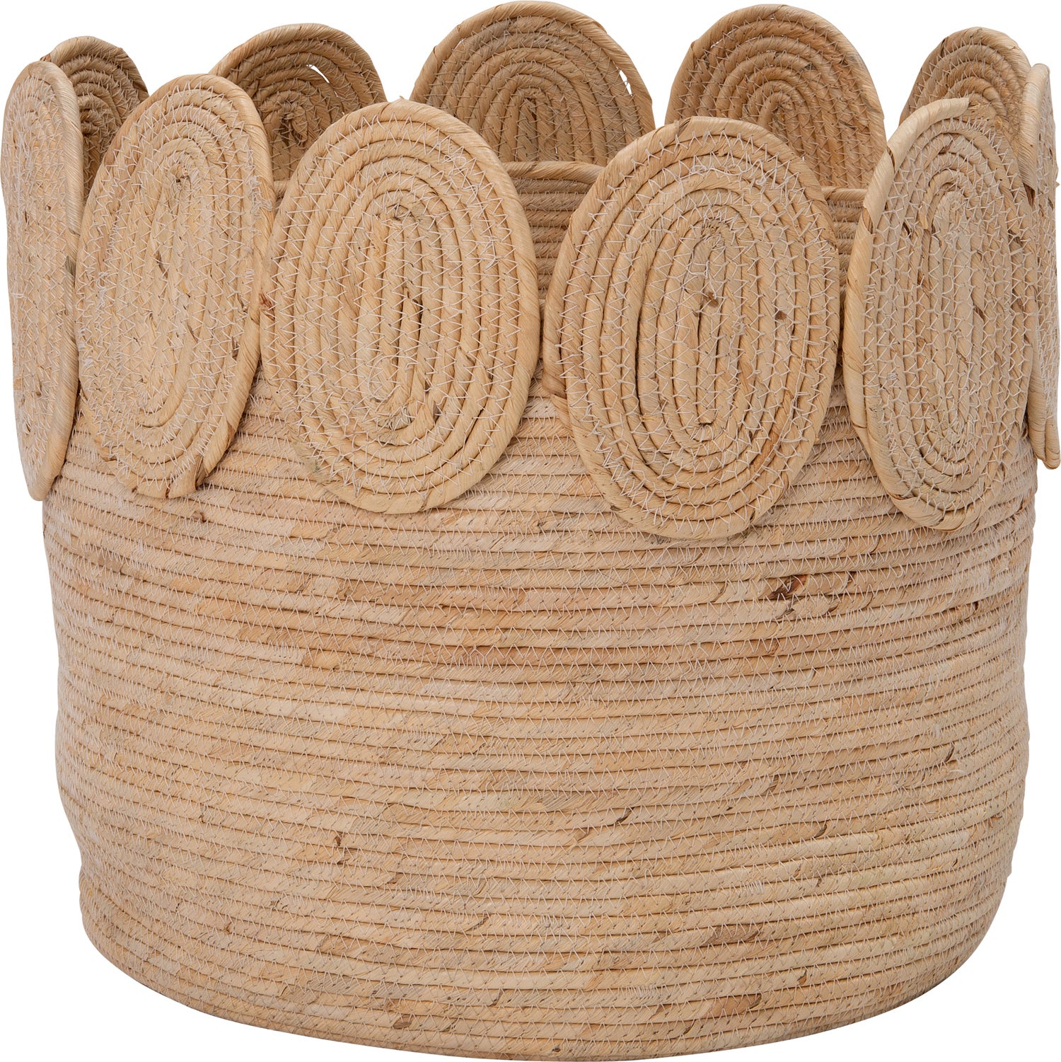 Intratuin opbergmand Reese naturel D 30 H 20 cm