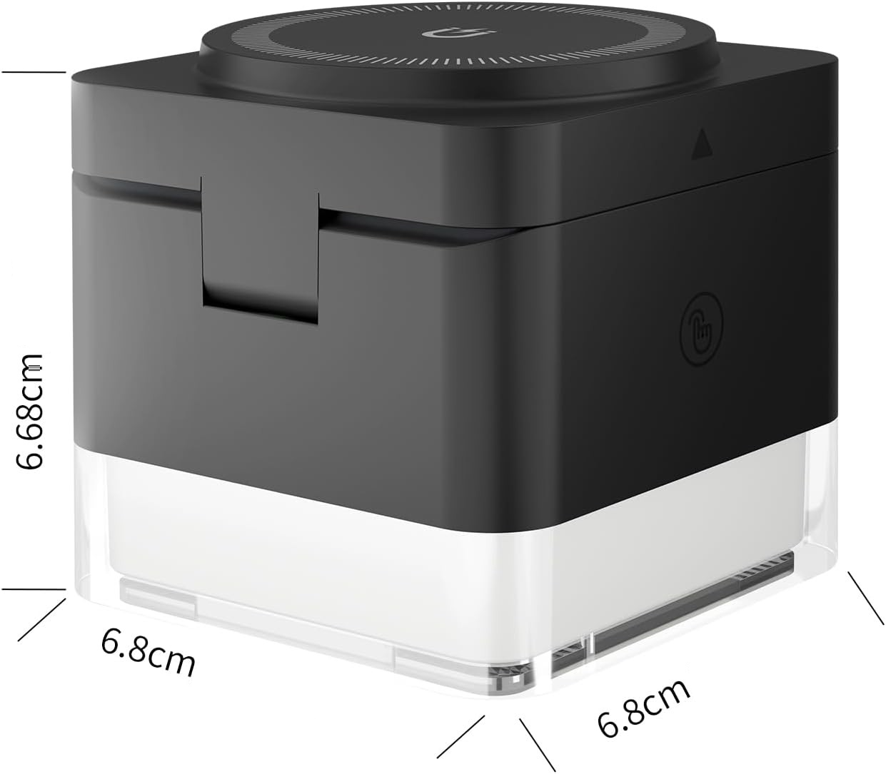 (15W) Faltbare 3in1 MagSafe Qi Wireless Charger Ladegerät für Apple iPhone / Apple Airpods / Apple Watch - Schwarz