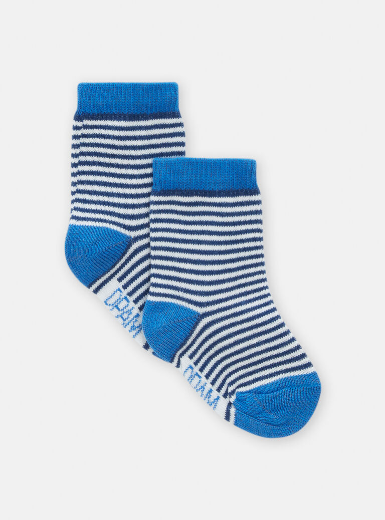 Chaussettes rayées pour bébé garçon