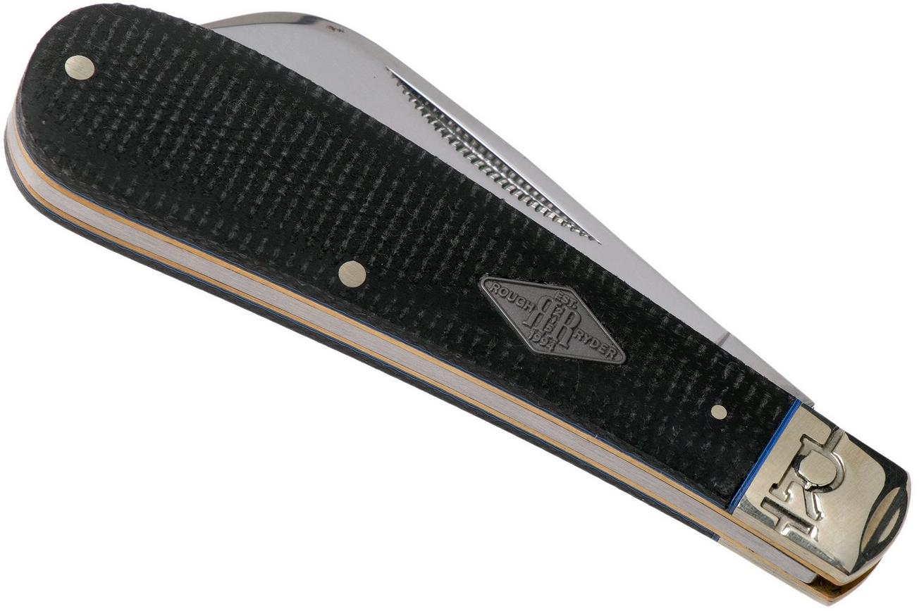Rough Ryder Classic Carbon II Half Hawk RR2213 zakmes