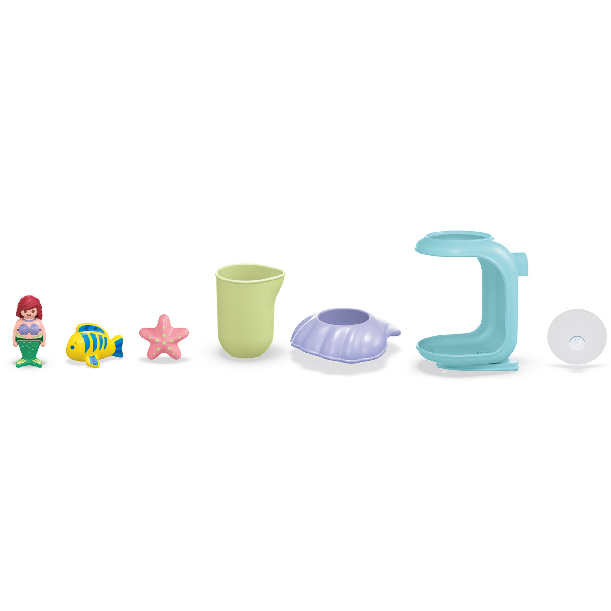 PLAYMOBIL Konstruktionsspielzeug Junior Aqua & Disney: Arielles Muscheldusche