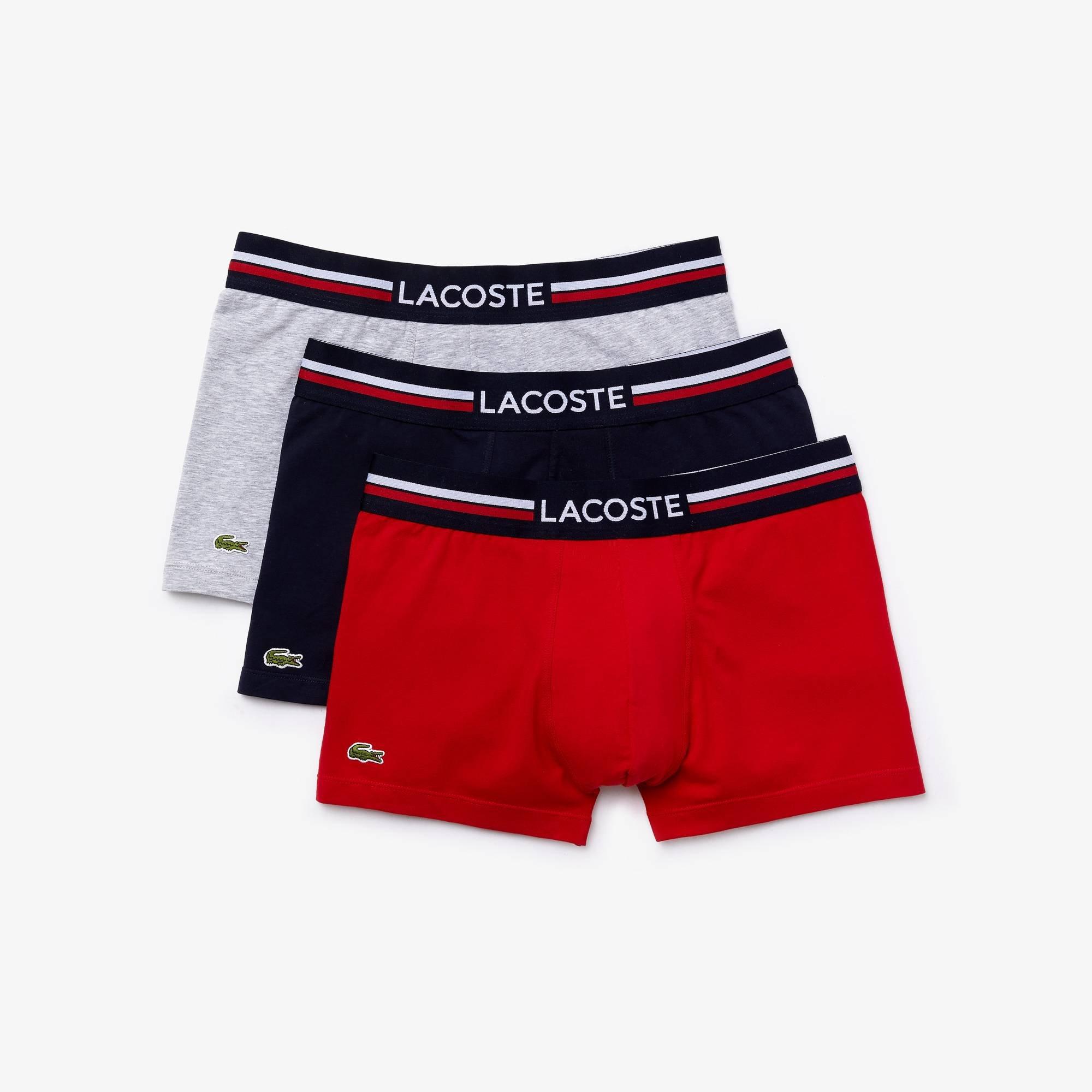 Lacoste Lacoste 3 Pack Boxer Shorts