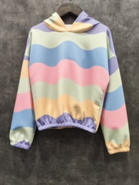 New wave hoodie - lila