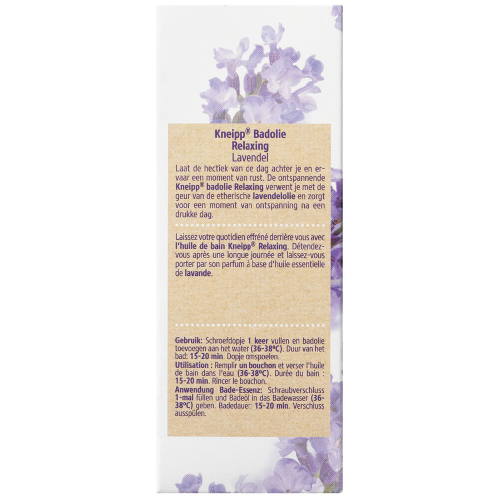 Kneipp Badolie Relaxing Lavendel100 ml