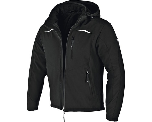 Winter softshelljack Hammer Workwear zwart maat XXXL