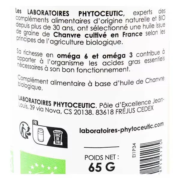 Fitoceutico Cannabis Sativa Orgânica 90 cápsulas