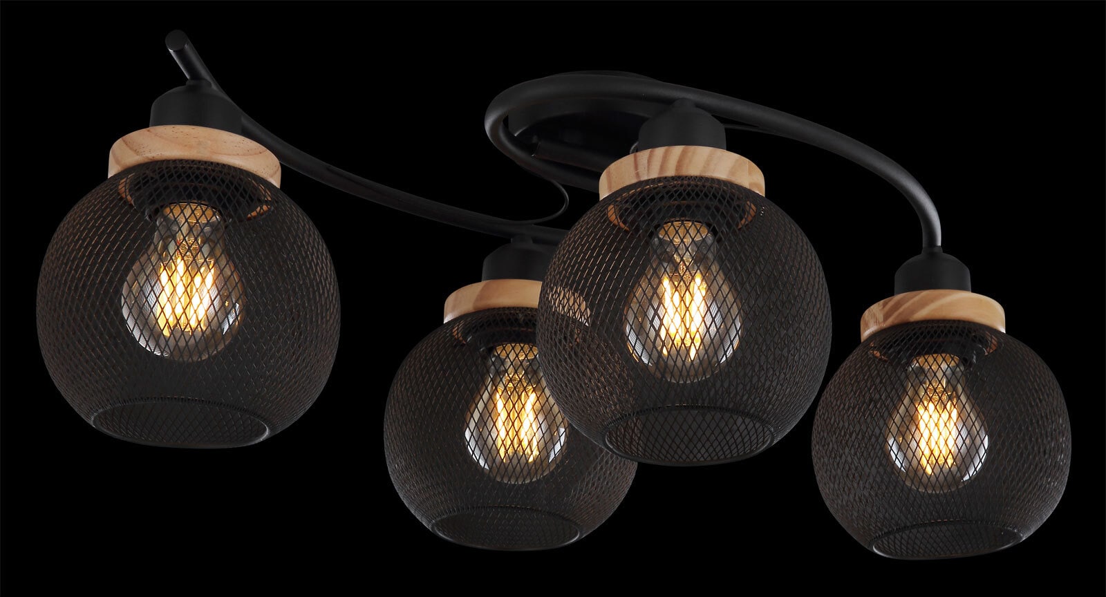 GLOBO Retrofit Deckenlampe PABLO 60 x 35 cm