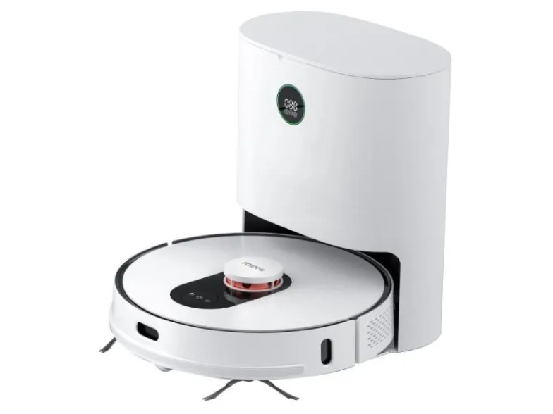 [OUTLET] - Xiaomi Roidmi Eve Plus - Hvid - 2700Pa sugestyrke- 5200 mAh batteri - Driftstid (max) 250 min - Med moppe funktion - Automatisk tømmestation - Appstyrret - Smart Home Kompatibel
