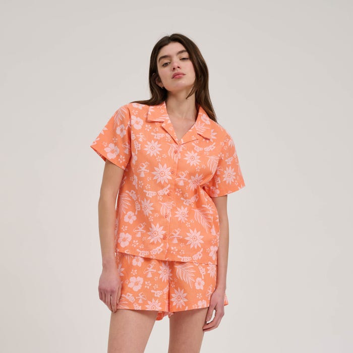 Santa Cruz Take A Trip Shirt Apricot Trip Repeat