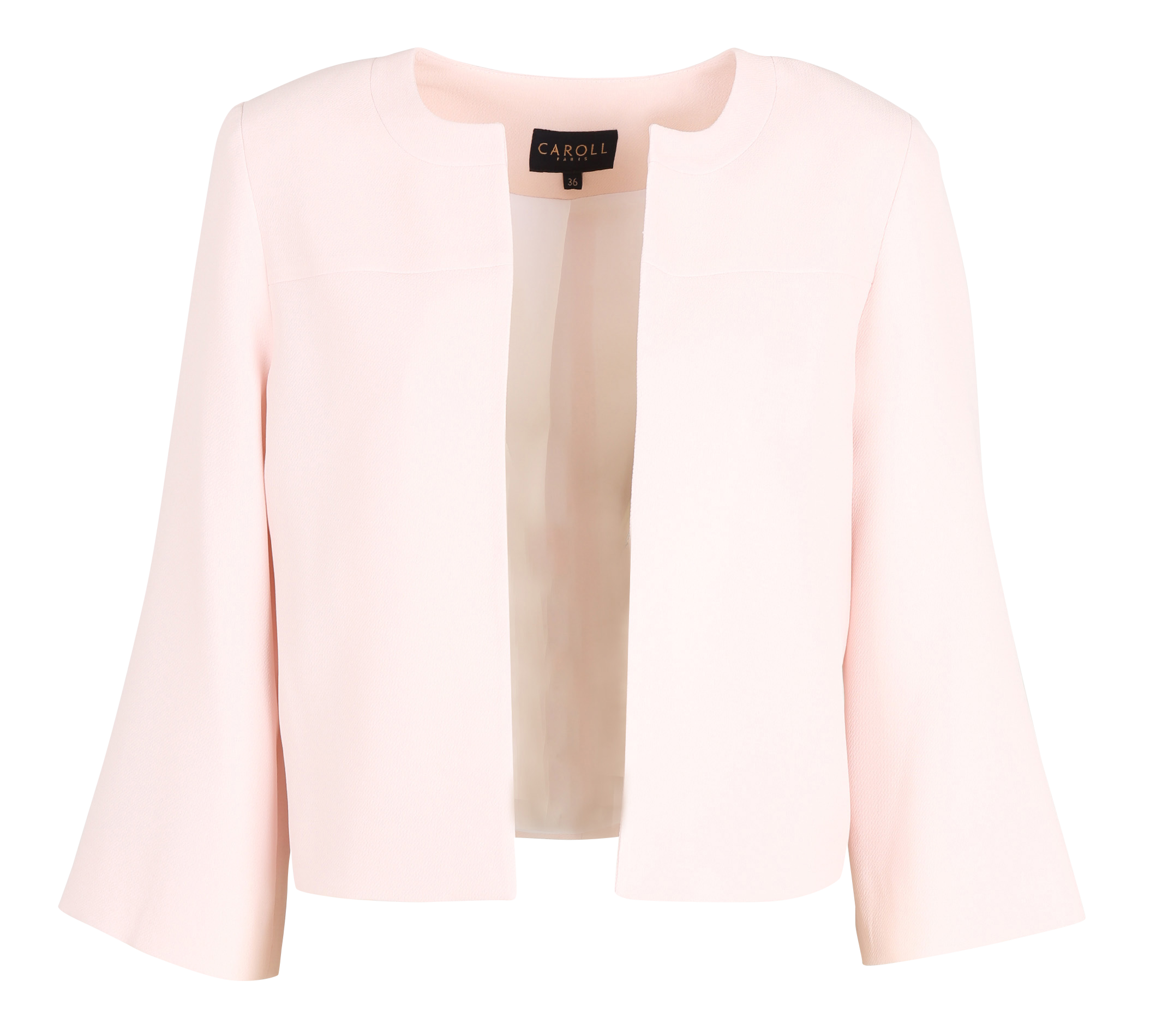 PAULINEB - Veste courte col rond | Rose