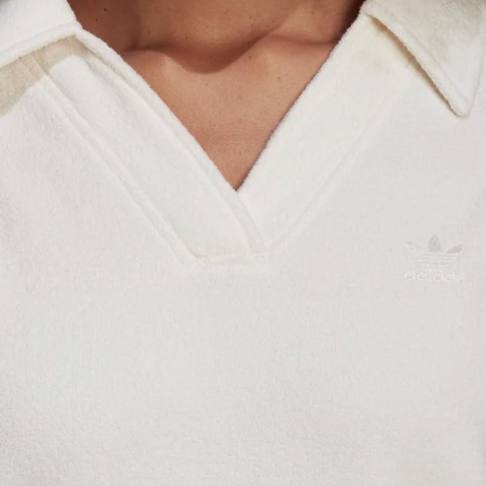 Adidas Sweats Blanc Femme Adidas Loop